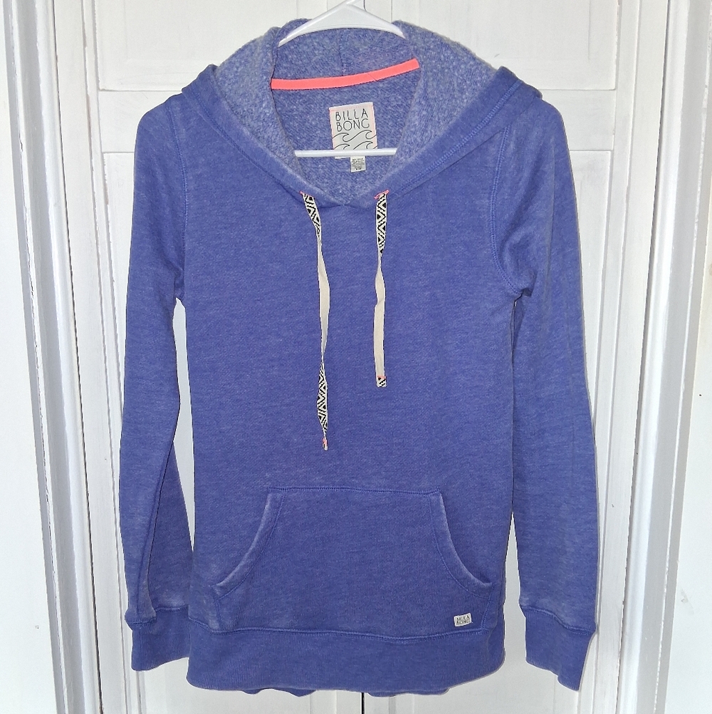 Billabong Women's Blue Hoodie Sweater